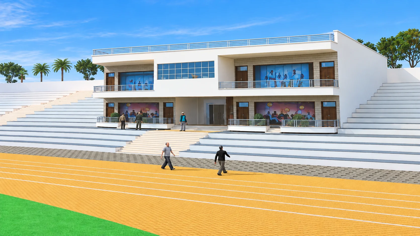 Parasrampura Sports Complex & Stadium Pavilion, Jhunjhunu