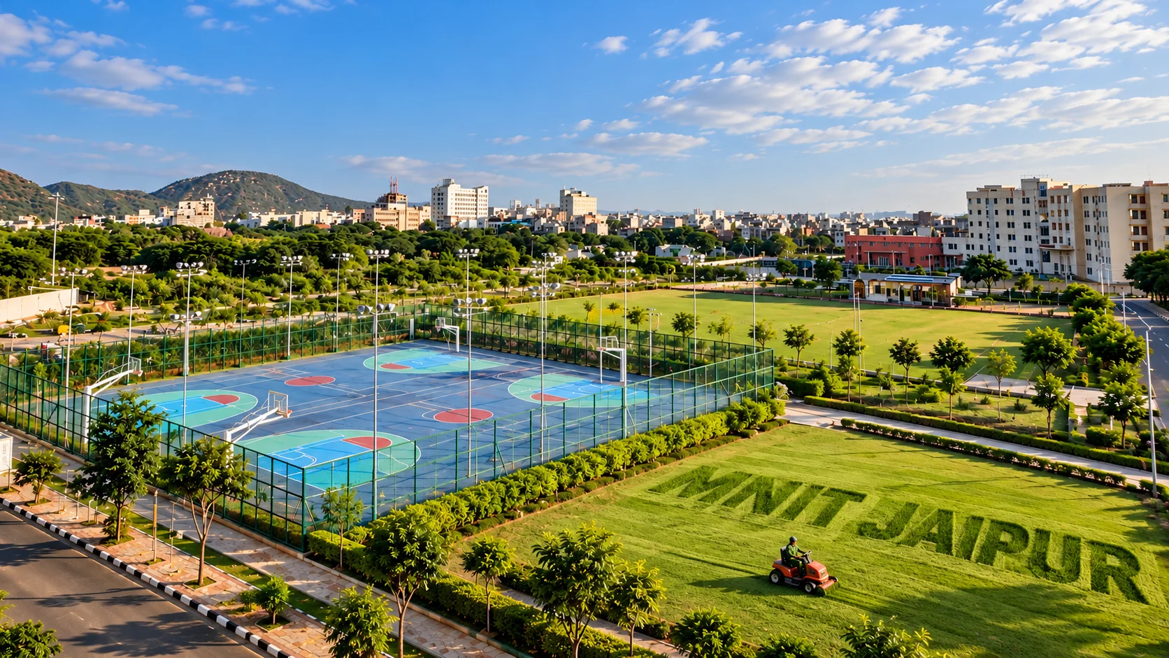 Sports Complex & Indoor Arena, MNIT Jaipur