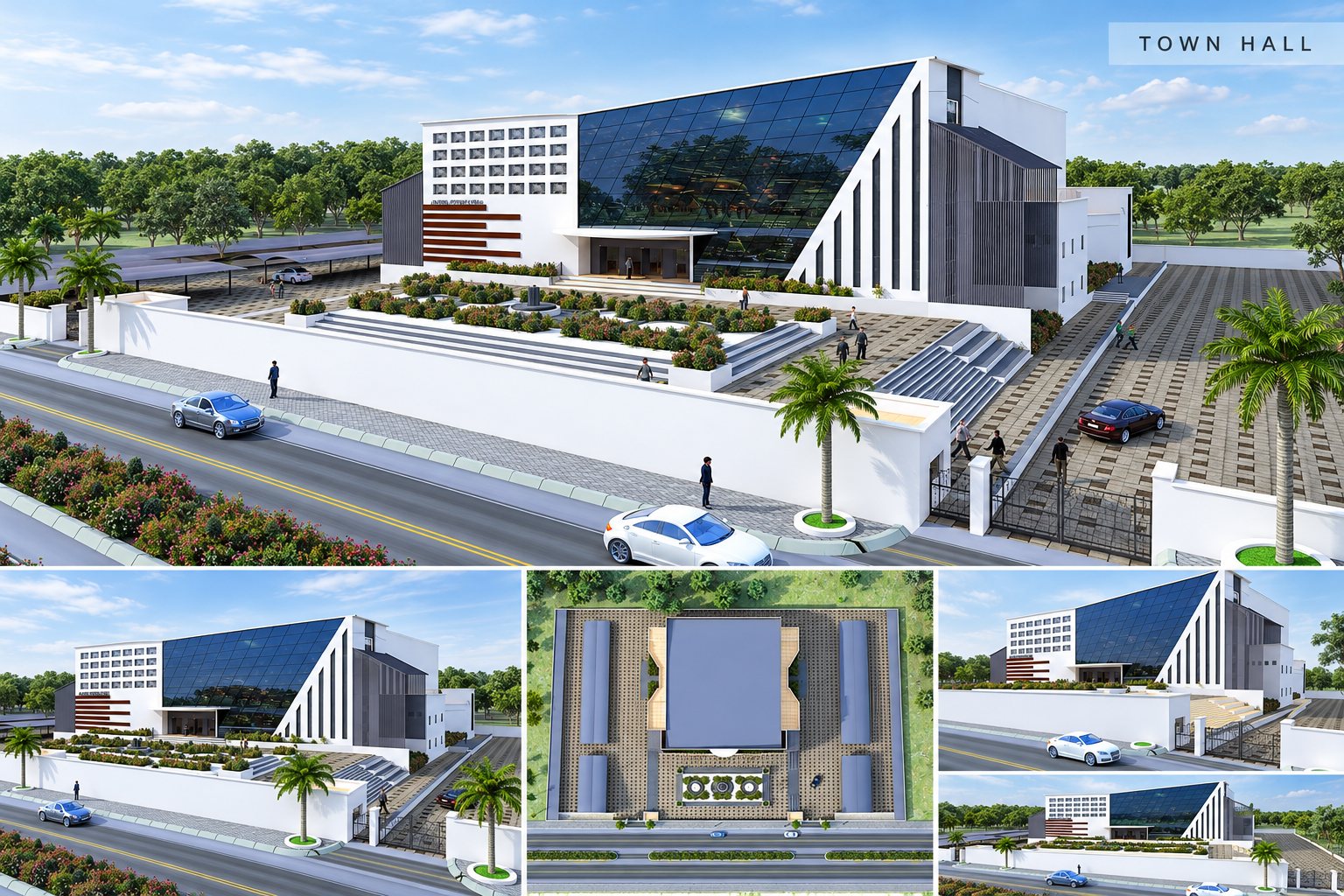 Town Hall & Civic Stadium Design, Sirohi