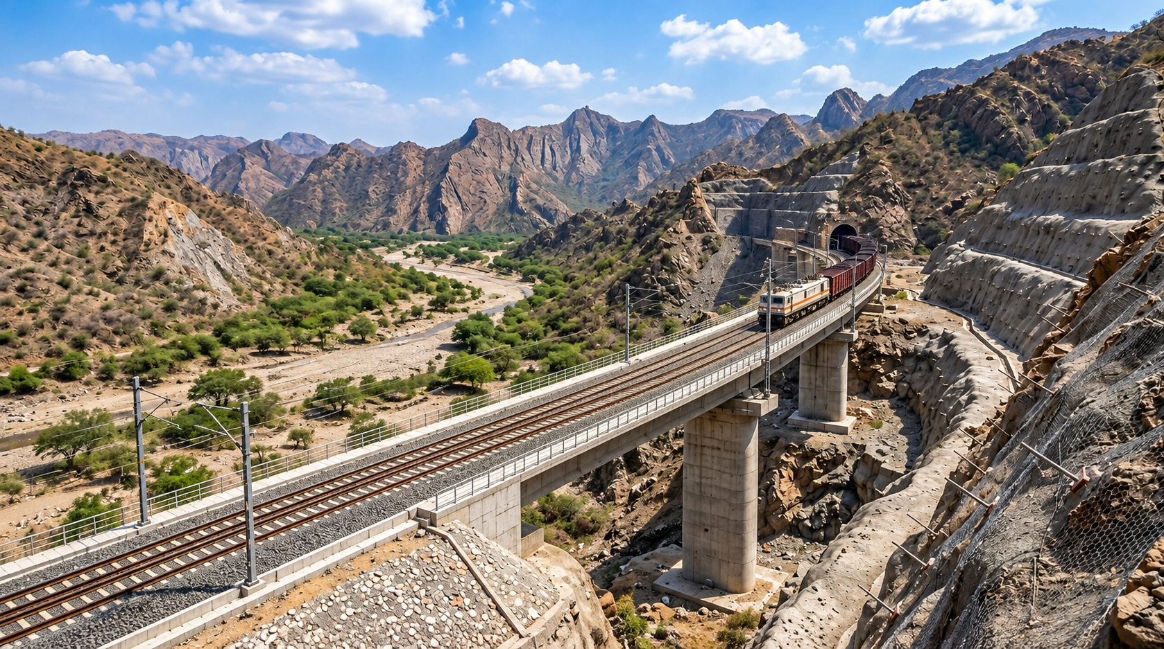 212 KM Rail Gauge Conversion & Structures, Udaipur – Himmatnagar